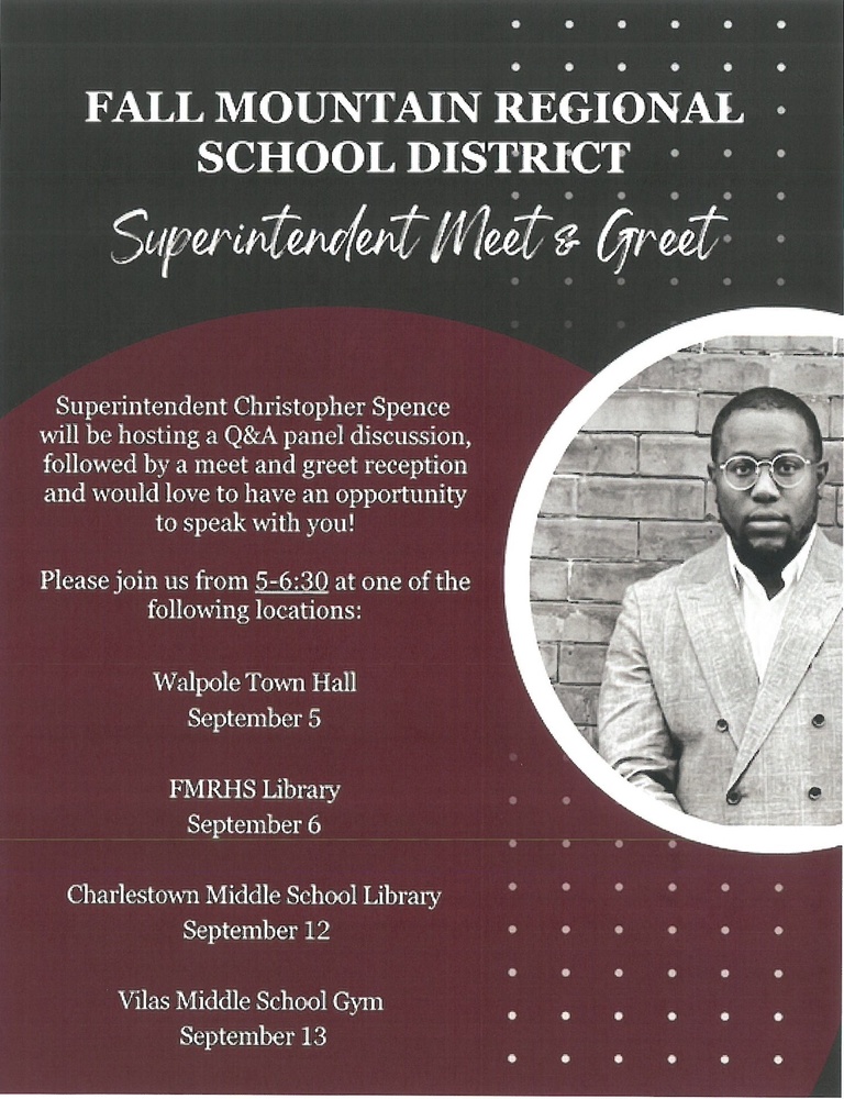 FMRSD Superintendant Meet & Greet